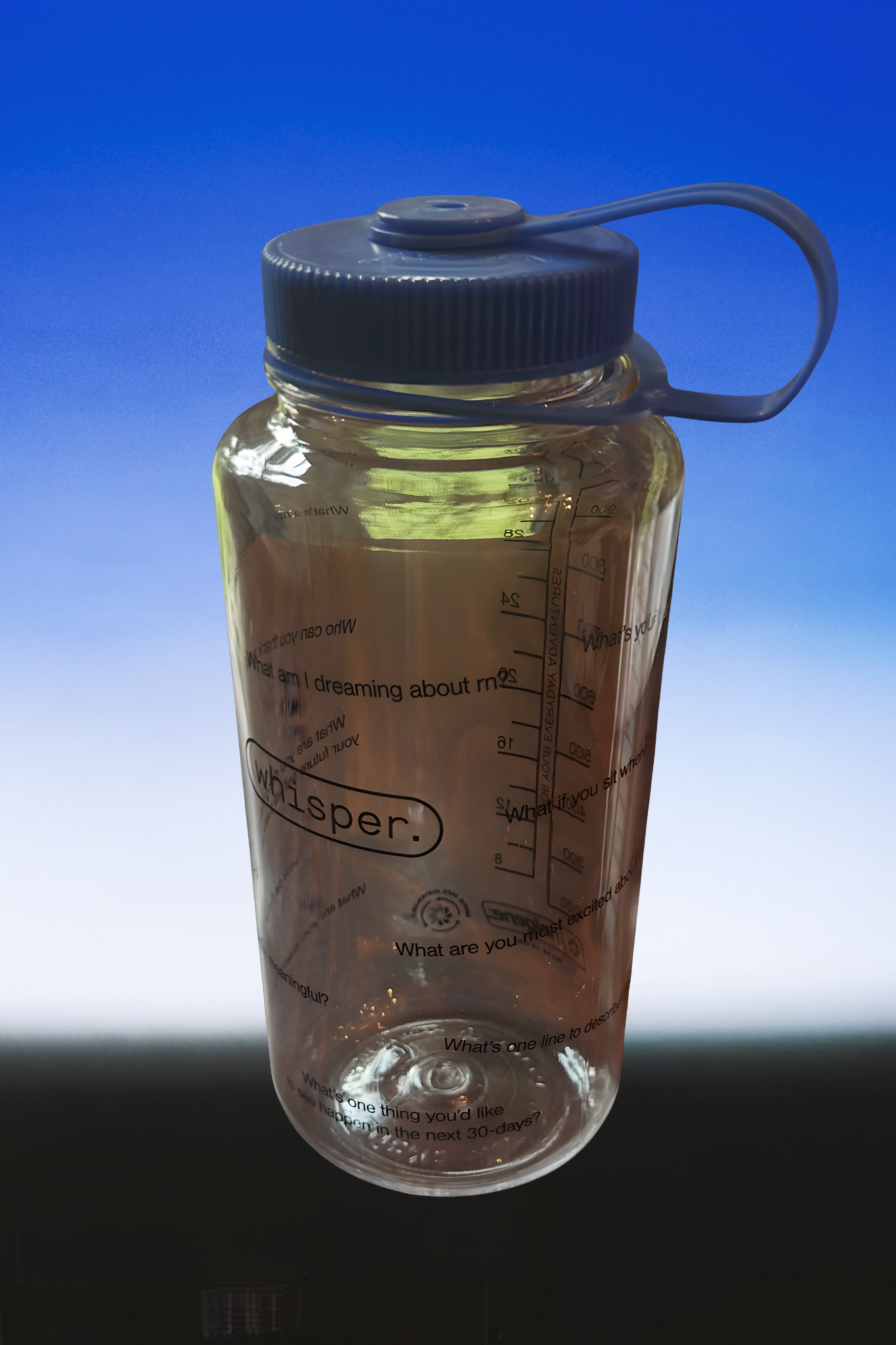 Conversation Starter Nalgene Water Bottle