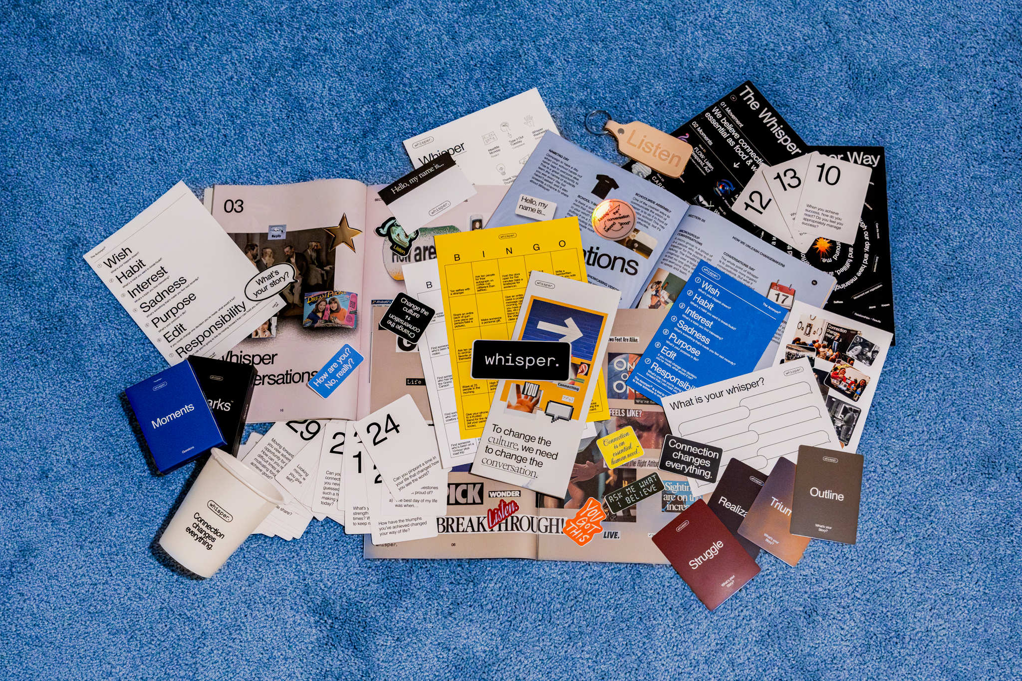 MOMENTS Questions Card Deck