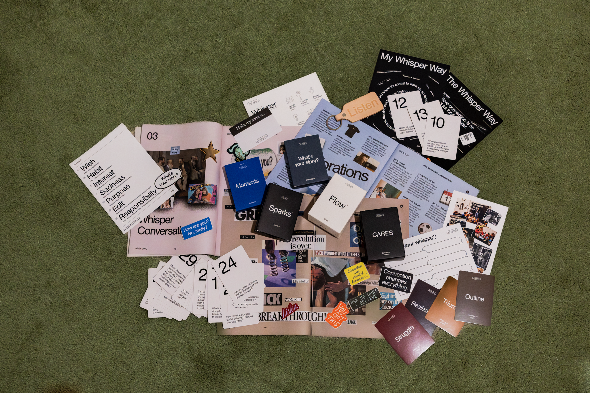 MOMENTS Questions Card Deck